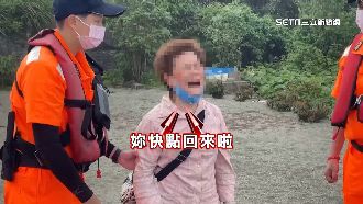 寶貝孫女情人灣見網友落海！嬤哭：快回來