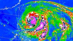 瑪娃颱風。（圖／翻攝自中央氣象局）