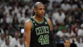 ▲霍福德（Al Horford）共打過系10次列賽第7戰，成NBA史上第4人。（圖／美聯社／達志影像）