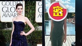 許瑋甯近日進入度假模式，一組短髮擺拍美照撞臉安海瑟薇。（圖／翻攝自許瑋甯 IG）