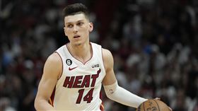 ▲「英雄哥」希洛（Tyler Herro）有望在決賽第3戰復出。（資料圖／美聯社／達志影像）