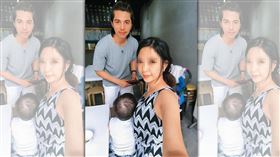 曬恩愛多年的口罩男（左）和老婆樂兒（右）的11年婚姻生變，更驚傳有第三者出現。（翻攝自Dcard）