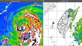 今明降雨熱區曝　瑪娃估這天遠離台灣轉晴