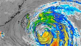 瑪娃颱風、累積雨量（圖／翻攝自彭啟明 臉書）