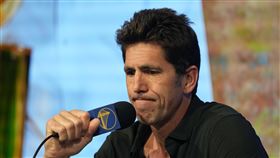 ▲勇士總管邁爾斯（Bob Myers）在記者會上正式宣布請辭。（圖／美聯社／達志影像）