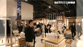 無印良品松高旗艦店開幕首日。（圖／記者楊澍攝影）