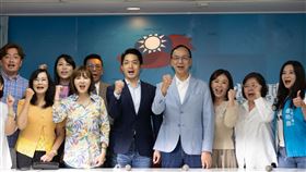 朱立倫出席國民黨台北市議會黨團大會並受訪