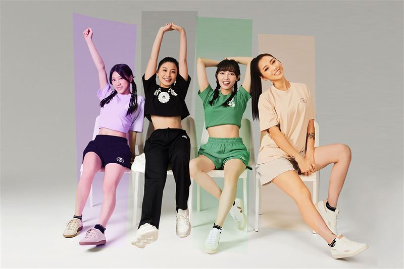 Kappa Taiwan 2023 SS形象拍(/Kappa Taiwan提供)
