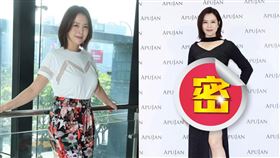 劉品言訪問時「三角形鏤空」險失守。（圖／翻攝自apujan IG）