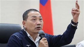 侯友宜拜會國民黨立法院黨團（1）國民黨總統參選人、新北市長侯友宜（圖）31日拜會國民黨立法院黨團，與黨籍立委交換意見，圖為侯友宜致詞。中央社記者王飛華攝  112年5月31日