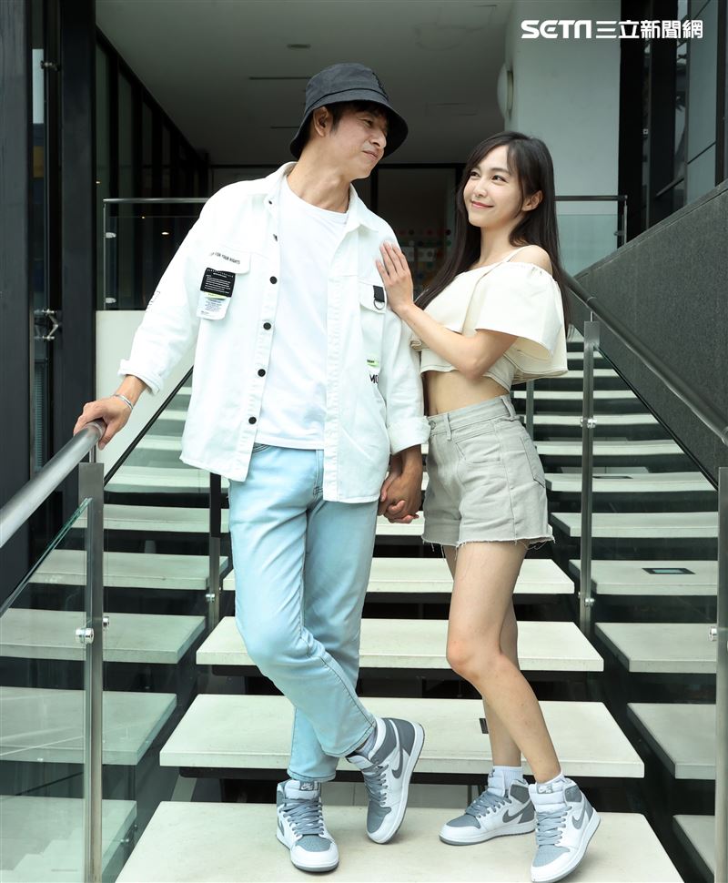 陳麒凱、李緻三立新聞網專訪。（圖/記者邱榮吉攝影）