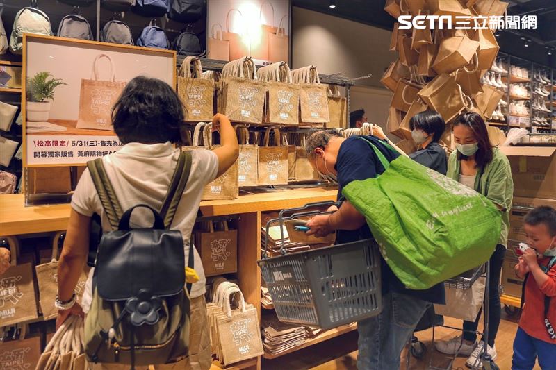 MUJI無印良品松高旗艦店開幕。（圖／記者楊澍攝影）