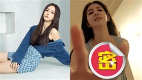 周曉涵深夜曬「謎之角度」內部全看光。（圖／翻攝自ilove7388 IG）