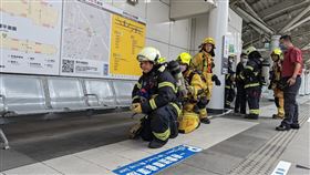 搶救演練,防災應變,高雄市消防局.楠梓分隊