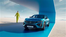 ▲PEUGEOT 408跨界轎跑。（圖／PEUGEOT提供）
