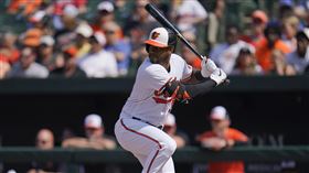 ▲前洋基外野手辛克斯（Aaron Hicks）敲出轉戰金鶯首安。（圖／美聯社／達志影像）