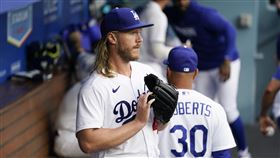 ▲「雷神」辛德加（Noah Syndergaard）單場挨3轟。（圖／美聯社 ／達志影像）