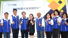 桃園市議會國民黨黨團議員於桃園航空城公司參訪。