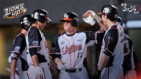 ▲陳鏞基11球滿貫彈。（圖／取自統一獅FB）