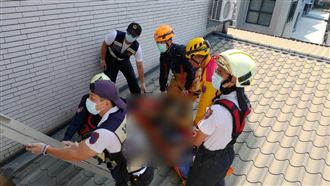 鐵路局員工慘死！疑犯拒捕跳樓