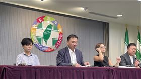 0602民進黨召開記者回應性平案。（圖／記者高逸帆攝影）