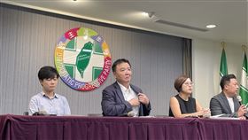 0602民進黨召開記者回應性平案。（圖／記者高逸帆攝影）