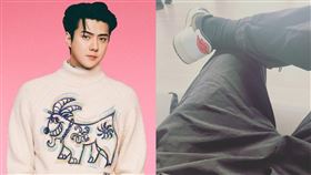 ▲EXO成員世勳（Sehun）。（圖／翻攝自IG）