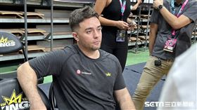 新北國王主帥萊恩。（圖／記者蔡厚瑄攝影）