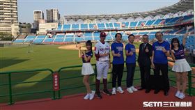 ▲青埔樂天桃園球場左外野大樂區。（圖／記者蕭保祥攝影）