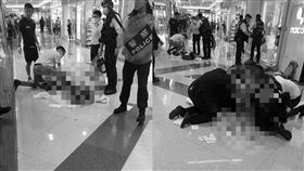 香港,鑽石山,荷里活廣場,殺人,冷眼旁觀（圖／翻攝自微博）