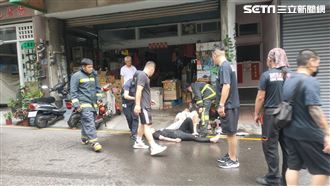 新／苗栗氣爆！　商圈攤位炸飛3人燒燙傷