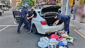 偽造,車牌,通緝,攔查,落網,罰單,泰山,新北,