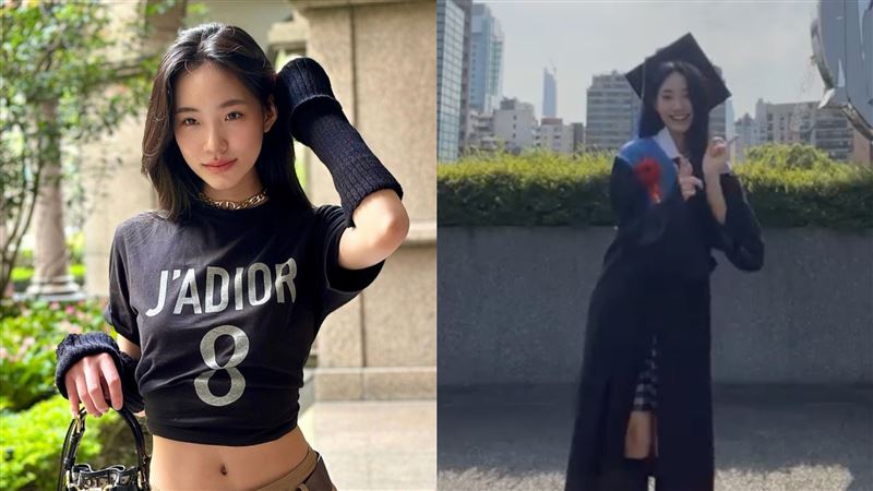 小S二女兒國中畢業了　害羞跳舞洩鉛筆腿
