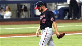 ▲「天才小史」史特拉斯堡（Stephen Strasburg）受傷是所困回歸再等等。（資料圖／美聯社／達志影像）