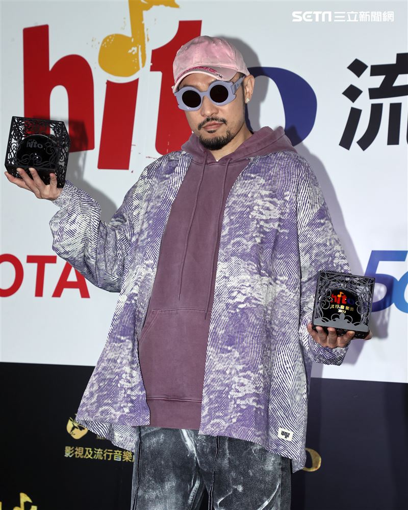 hito 嘻哈歌手MC HotDog熱狗。（圖/記者邱榮吉攝影）