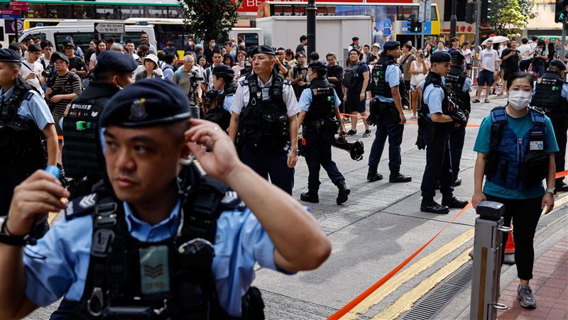 六四34週年　法新社目擊港警拘捕至少10人