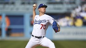 ▲道奇投手米勒（Bobby Miller）前3場先發，共17局僅失2分。（圖／美聯社／達志影像）