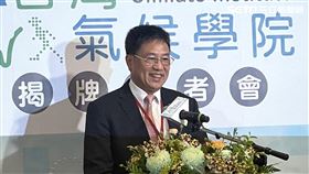 台北市電腦公會理事長、友達董事長彭双浪今（5）日出席台灣氣候學院揭牌記者會，會後談及面板市況，坦言急單增加。（圖／記者王翊綺攝影）