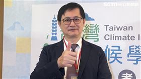 和碩董事長童子賢出席「台灣氣候學院」揭牌記者會。（圖／記者王翊綺攝影）