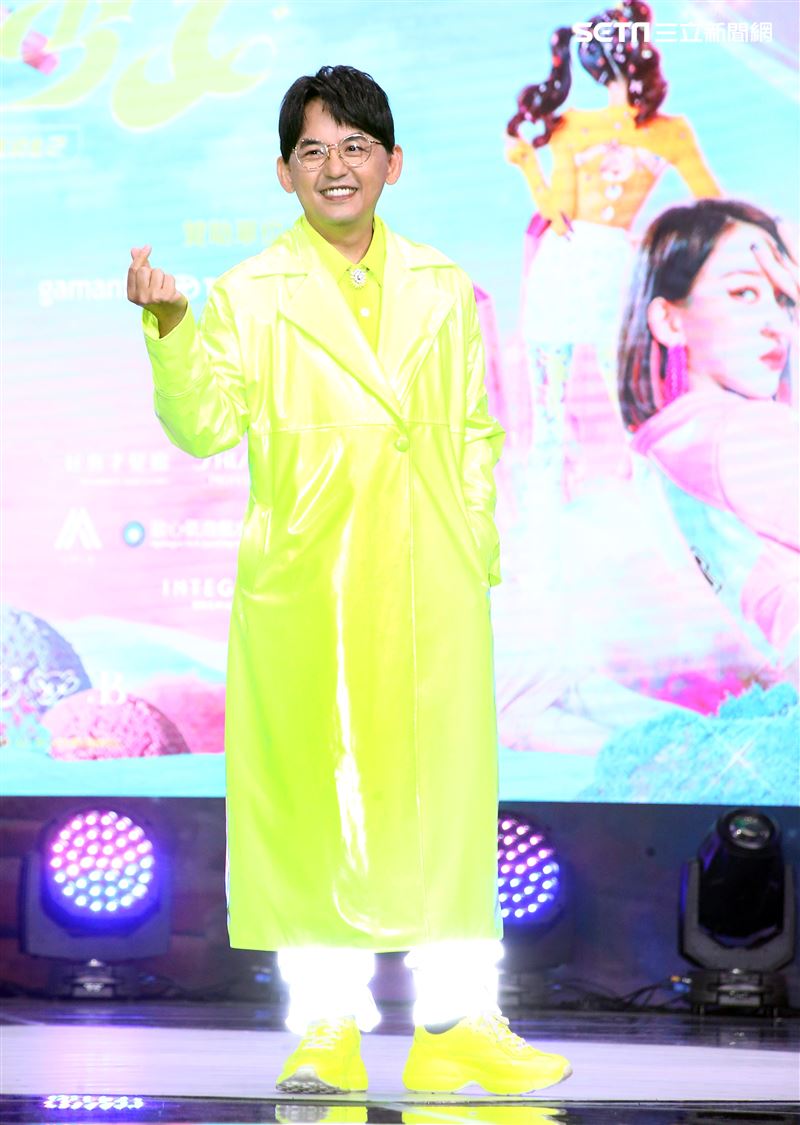 黃子佼「未來少女」NEXT GIRLZ 首錄記者會。（圖/記者邱榮吉攝影）