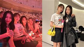 ▲太妍，Tiffany、潤娥、秀英與孝淵。（圖／翻攝自IG）