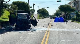 瑞典坦克,,Volvo,宜蘭,五結鄉,車禍,