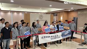 我國自由潛水好手赴韓國參加AIDA世界自由潛水泳池錦標賽（AIDA 30th Pool World Championship）、民進黨立委莊瑞雄、海委會主委管碧玲（圖／記者高逸帆攝影）