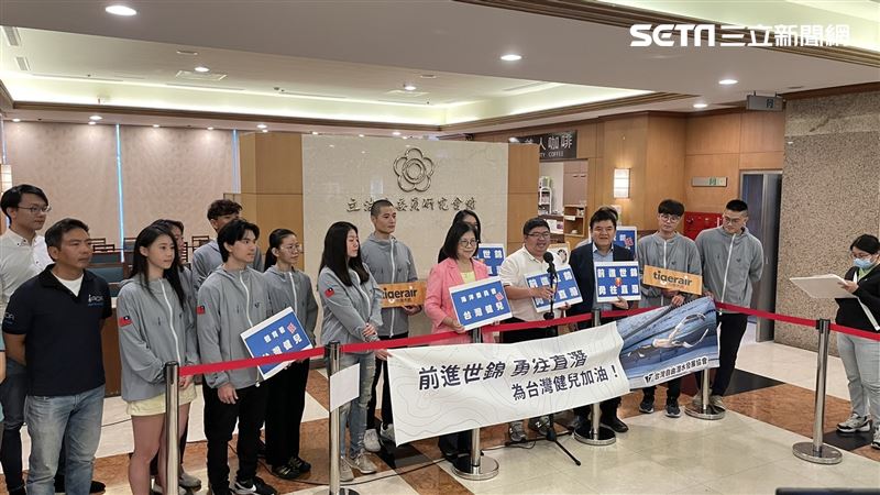 我自由潛水好手備戰世錦賽　綠委齊打氣