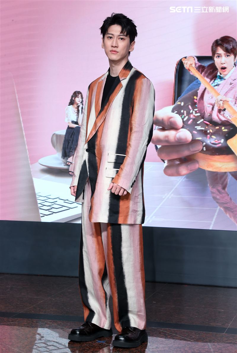 孫沁岳出席「鬼之執行長」記者會。（記者邱榮吉/攝影）