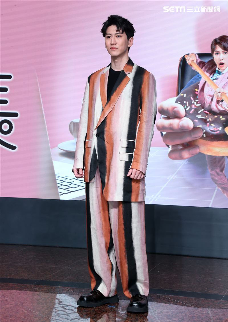 孫沁岳出席「鬼之執行長」記者會。（記者邱榮吉/攝影）