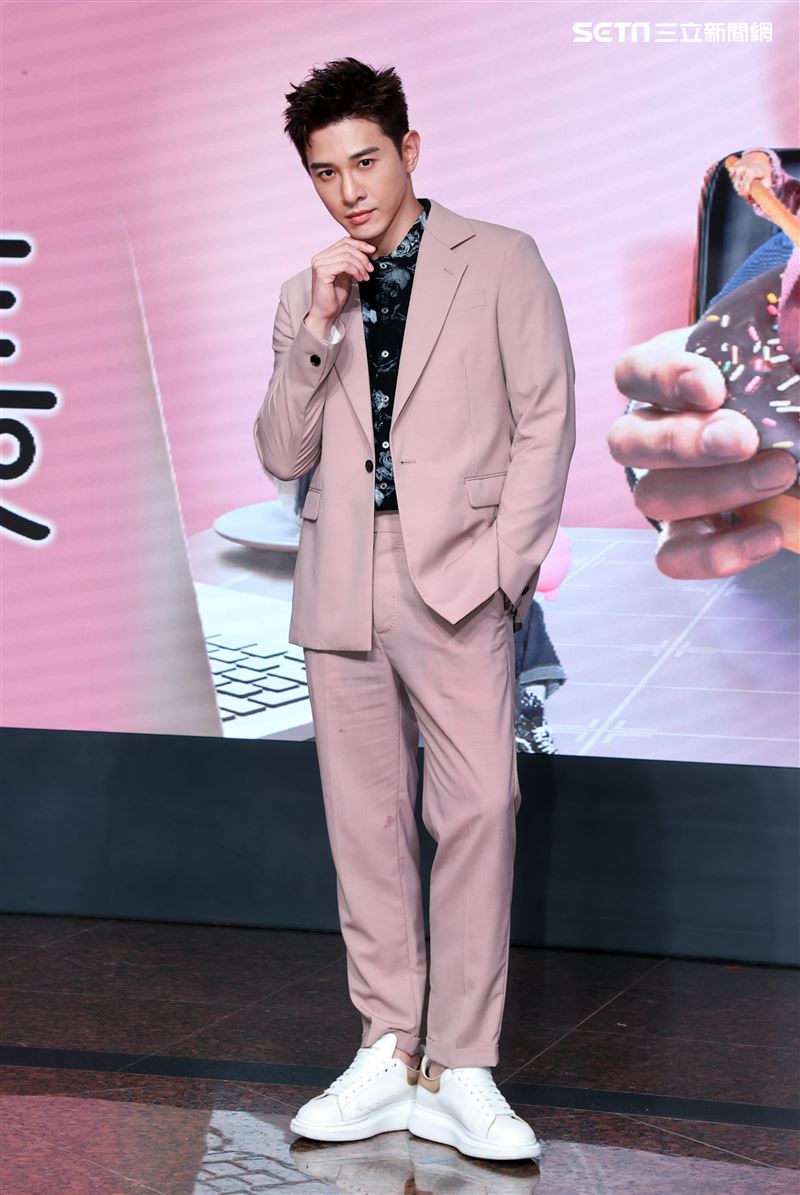 張立昂出席「鬼之執行長」記者會。（記者邱榮吉/攝影）