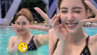 歐陽妮妮脫了身材解放　女星驚呼：大內內