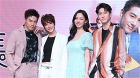 張立昂,劉奕兒,孫沁岳,張菁菁。（記者邱榮吉攝影