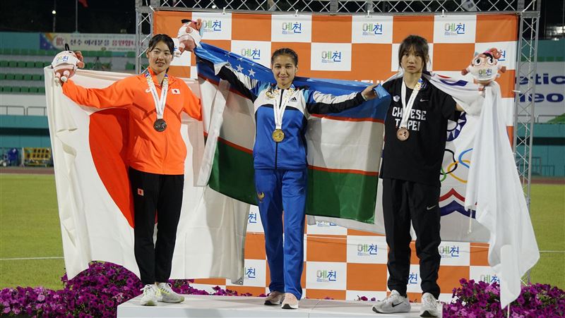 U20田徑亞青賽　國中生林沛萱奪2銅